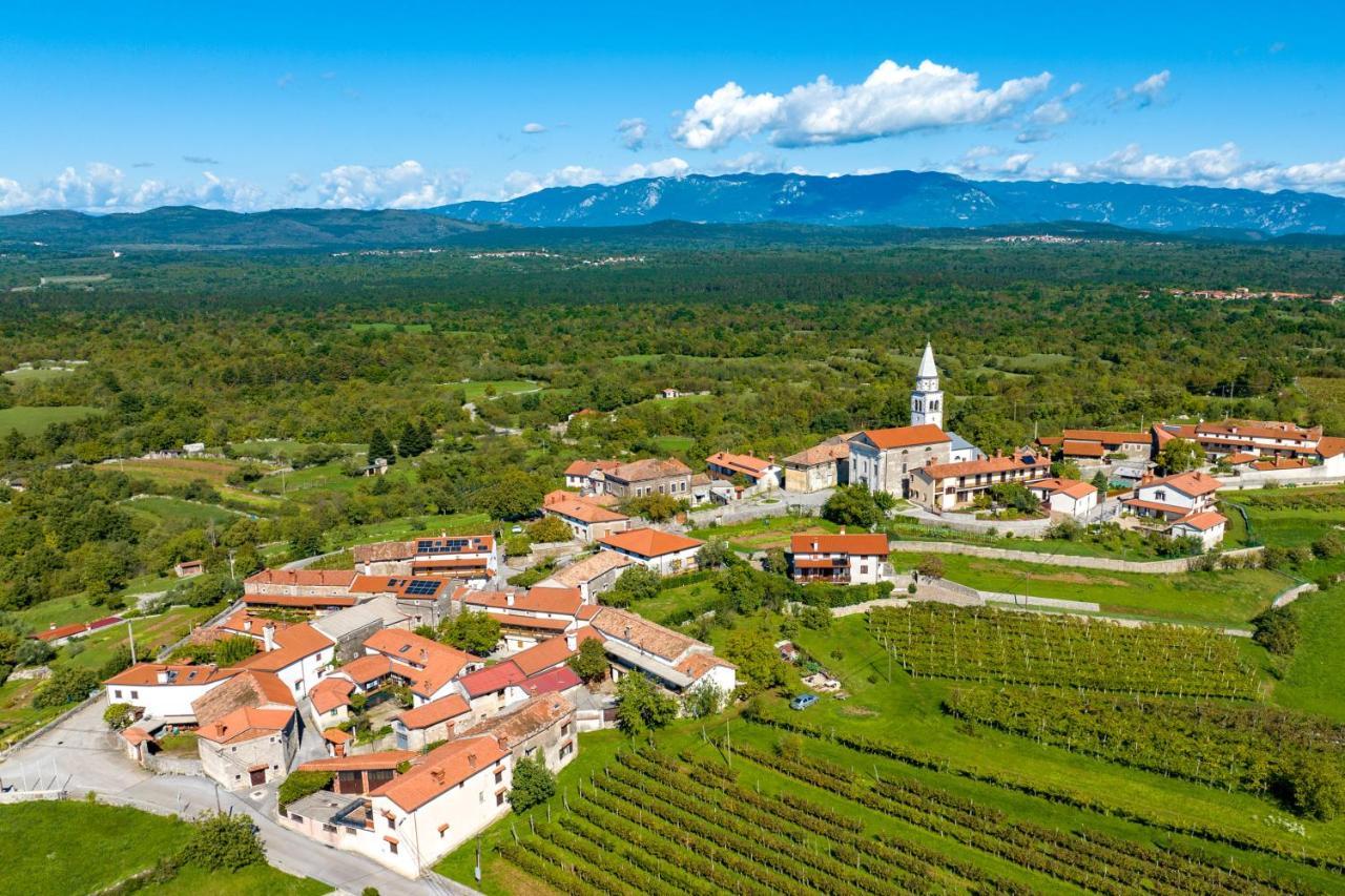 Vila Karst house Žan Pliskovica Dutovlje Exteriér fotografie
